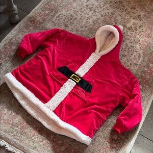 The Comfy Original Blanket Sweatshirt Santa Hoodie Holiday Christmas